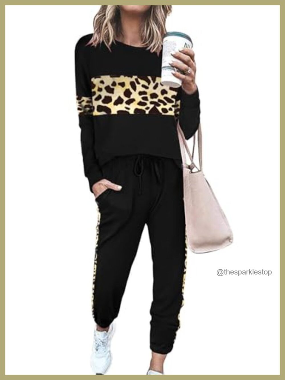Women 2 Piece Sweatsuit Set Long Sleeve Pullover Jogger Pants Tracksuit